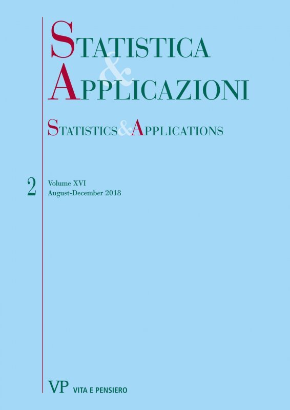 STATISTICA & APPLICAZIONI. Abbonamento annuale - Annual Subscription 2021